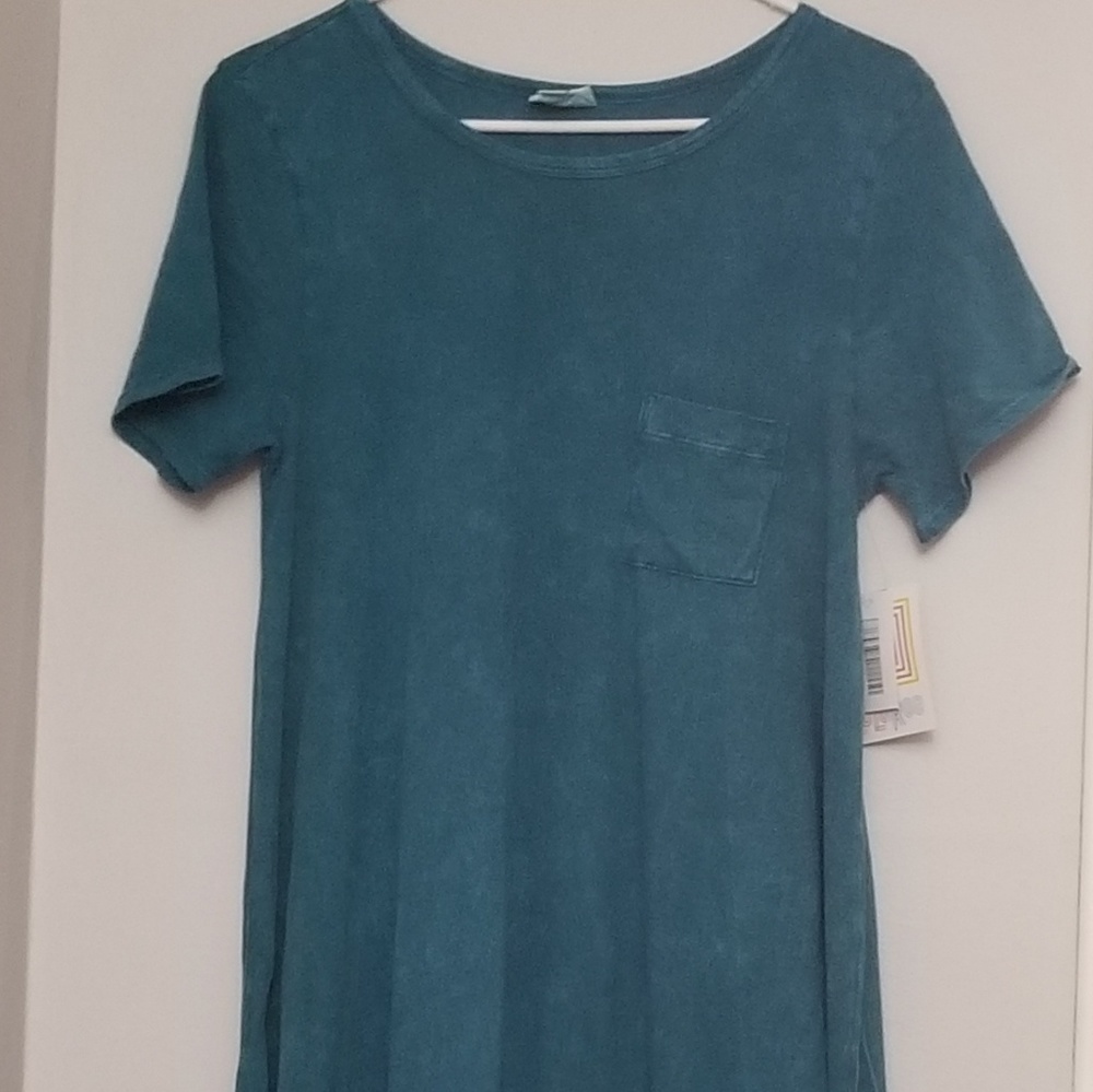 LuLaRoe Carly Turquoise Size M